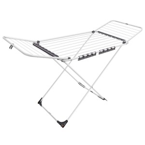 Varal de Chão Big Aço - Suporta 27kg, Versátil e Compacto